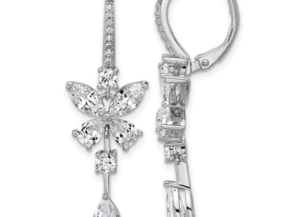 Sterling Silver Earrings Style QCM1703 - Classique Jewelry Inc.