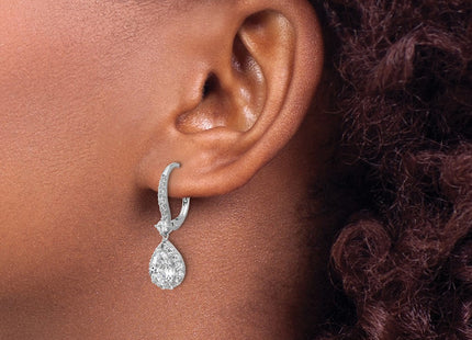 Sterling Silver Earrings Style QCM1704 - Classique Jewelry Inc.