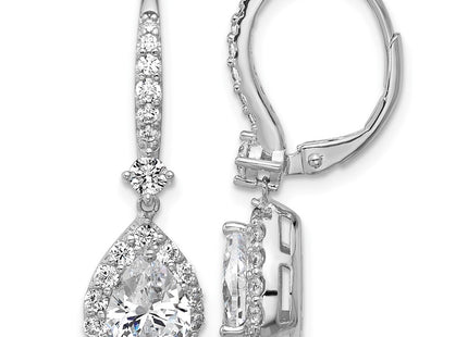 Sterling Silver Earrings Style QCM1704 - Classique Jewelry Inc.