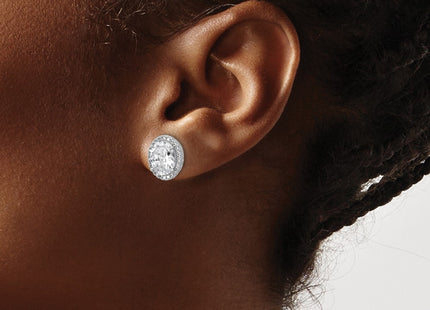 Sterling Silver Earrings Style QCM1705 - Classique Jewelry Inc.