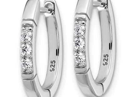 Sterling Silver Earrings Style QCM1707 - Classique Jewelry Inc.