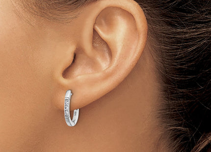 Sterling Silver Earrings Style QCM1707 - Classique Jewelry Inc.