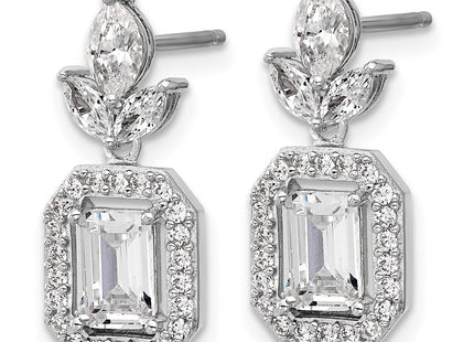 Sterling Silver Earrings Style QCM1711 - Classique Jewelry Inc.