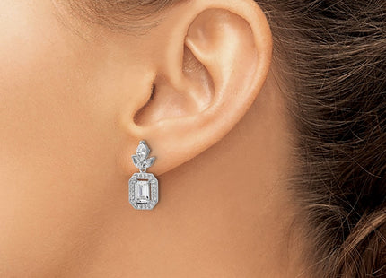 Sterling Silver Earrings Style QCM1711 - Classique Jewelry Inc.