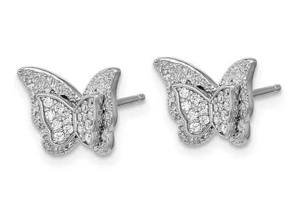 Sterling Silver Earrings Style QCM1712 - Classique Jewelry Inc.