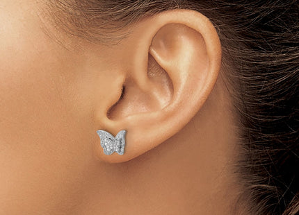 Sterling Silver Earrings Style QCM1712 - Classique Jewelry Inc.