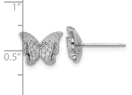 Sterling Silver Earrings Style QCM1712 - Classique Jewelry Inc.