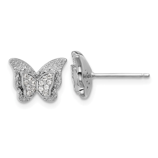 Sterling Silver Earrings Style QCM1712 - Classique Jewelry Inc.
