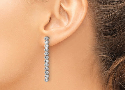 Sterling Silver Earrings Style QCM1713 - Classique Jewelry Inc.