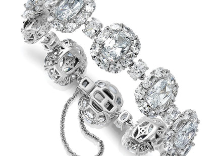 Sterling Silver Chain Bracelets Style QCM1714 - Classique Jewelry Inc.