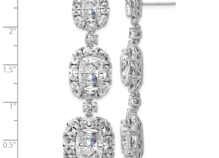 Sterling Silver Earrings Style QCM1715 - Classique Jewelry Inc.