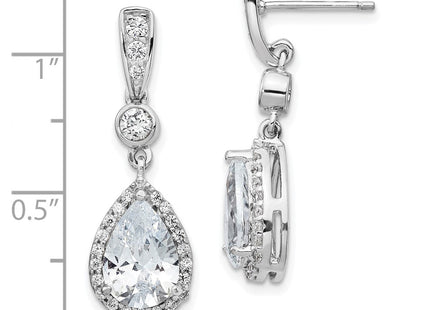 Sterling Silver Earrings Style QCM173 - Classique Jewelry Inc.