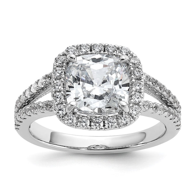 Sterling silver cubic zirconia ring