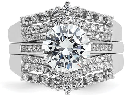 Sterling Silver Rings Style QCM1744 - Classique Jewelry Inc.