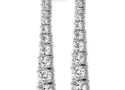 Sterling Silver Earrings Style QCM1746 - Classique Jewelry Inc.