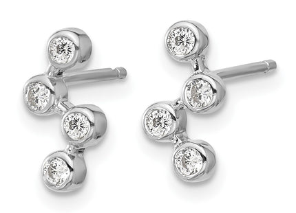 Sterling Silver Earrings Style QCM1747 - Classique Jewelry Inc.