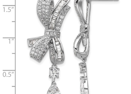 Sterling Silver Earrings Style QCM1749 - Classique Jewelry Inc.