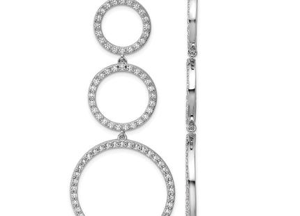 Sterling Silver Earrings Style QCM1750 - Classique Jewelry Inc.