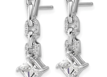 Sterling Silver Earrings Style QCM1759 - Classique Jewelry Inc.