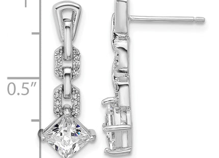 Sterling Silver Earrings Style QCM1759 - Classique Jewelry Inc.