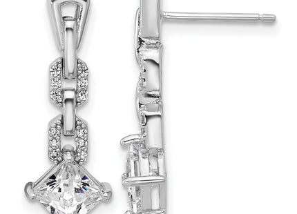 Sterling Silver Earrings Style QCM1759 - Classique Jewelry Inc.