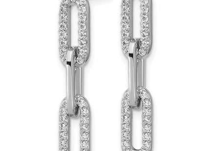 Sterling Silver Earrings Style QCM1766 - Classique Jewelry Inc.