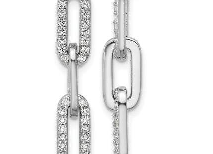 Sterling Silver Earrings Style QCM1766 - Classique Jewelry Inc.