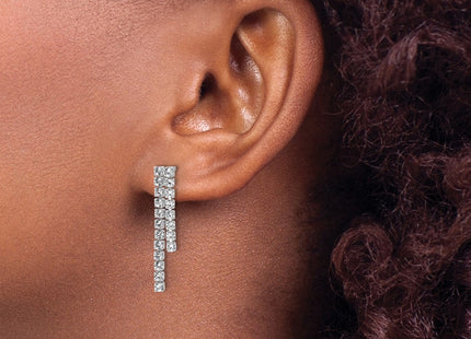 Sterling Silver Earrings Style QCM1767 - Classique Jewelry Inc.