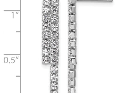 Sterling Silver Earrings Style QCM1767 - Classique Jewelry Inc.