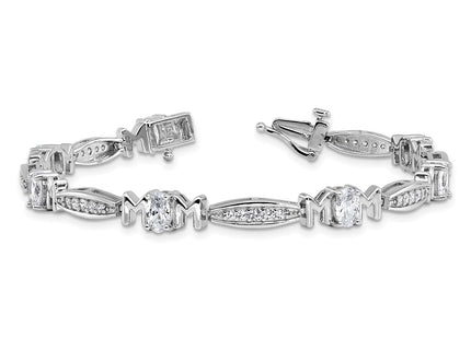 Sterling Silver Bracelets Style QCM1776 - Classique Jewelry Inc.