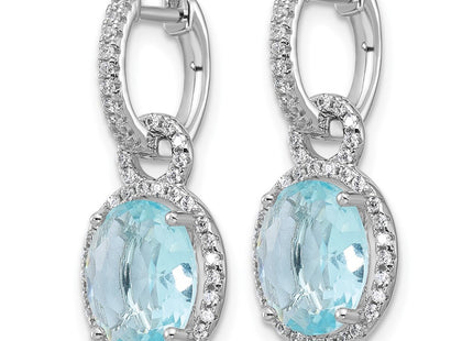 Sterling Silver Earrings Style QCM1785 - Classique Jewelry Inc.