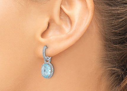 Sterling Silver Earrings Style QCM1785 - Classique Jewelry Inc.