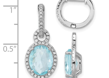 Sterling Silver Earrings Style QCM1785 - Classique Jewelry Inc.