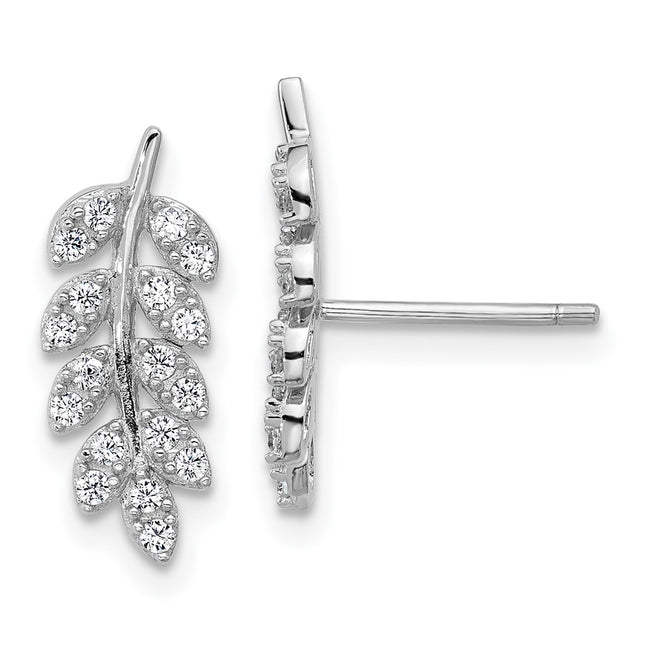 Sterling Silver Earrings Style QCM1788 - Classique Jewelry Inc.