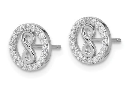 Sterling Silver Earrings Style QCM1796 - Classique Jewelry Inc.