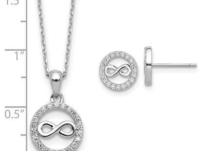 Sterling Silver Earrings Style QCM1796 - Classique Jewelry Inc.