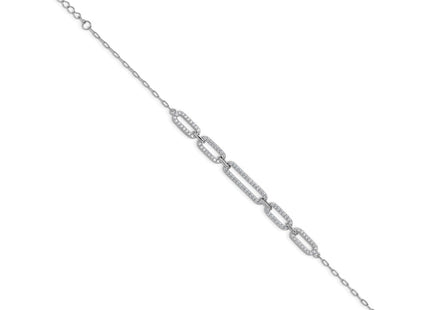 Sterling Silver Bracelets Style QCM1797 - Classique Jewelry Inc.