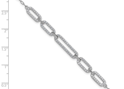 Sterling Silver Bracelets Style QCM1797 - Classique Jewelry Inc.