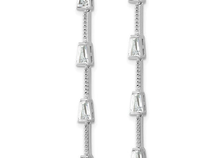 Sterling Silver Earrings Style QCM1799 - Classique Jewelry Inc.