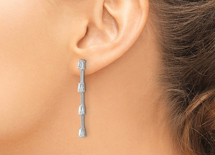Sterling Silver Earrings Style QCM1799 - Classique Jewelry Inc.