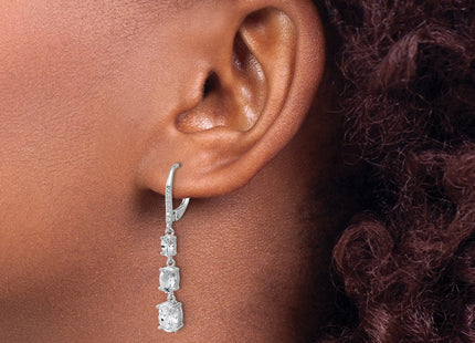 Sterling Silver Earrings Style QCM1800 - Classique Jewelry Inc.