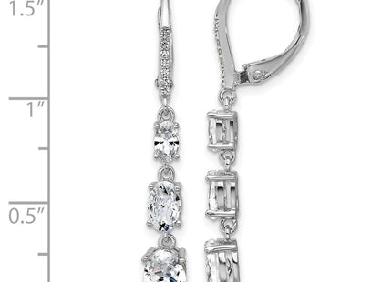 Sterling Silver Earrings Style QCM1800 - Classique Jewelry Inc.
