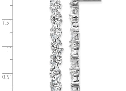 Sterling Silver Earrings Style QCM1809 - Classique Jewelry Inc.