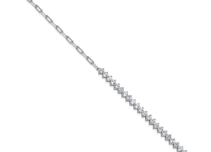 Sterling Silver Bracelets Style QCM1832 - Classique Jewelry Inc.