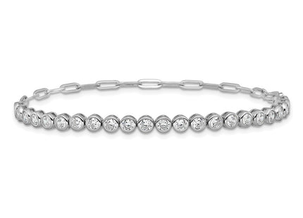 Sterling Silver Bracelets Style QCM1833 - Classique Jewelry Inc.