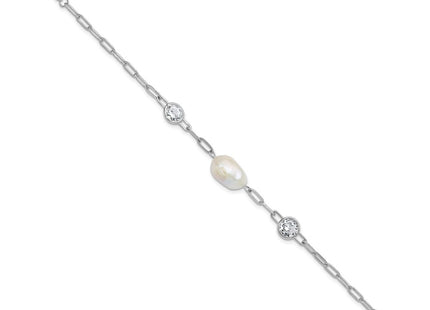 Sterling Silver Bracelets Style QCM1834 - Classique Jewelry Inc.