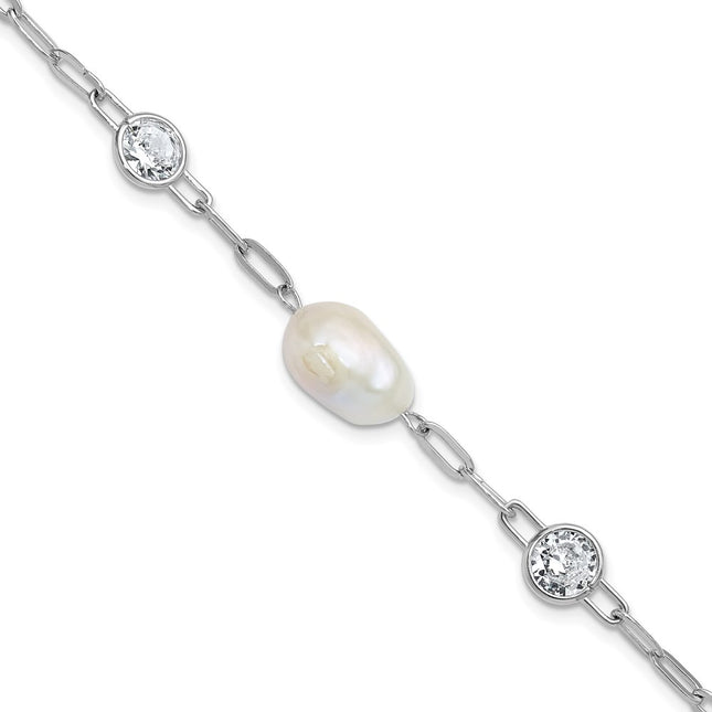 Sterling Silver Bracelets Style QCM1834 - Classique Jewelry Inc.