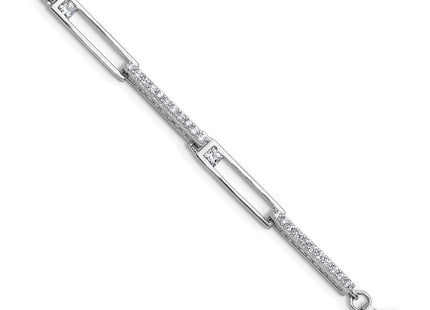 Sterling Silver Bracelets Style QCM1836 - Classique Jewelry Inc.