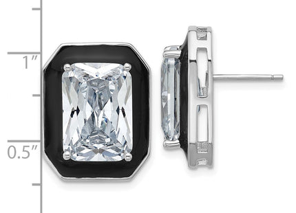 Sterling Silver Earrings Style QCM1838 - Classique Jewelry Inc.