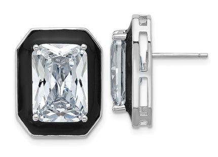 Sterling Silver Earrings Style QCM1838 - Classique Jewelry Inc.